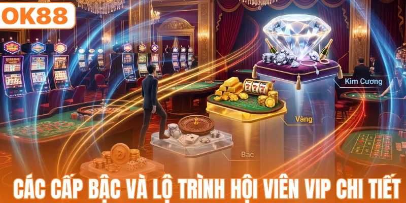 Các cấp bậc và lộ trình hội viên VIP chi tiết