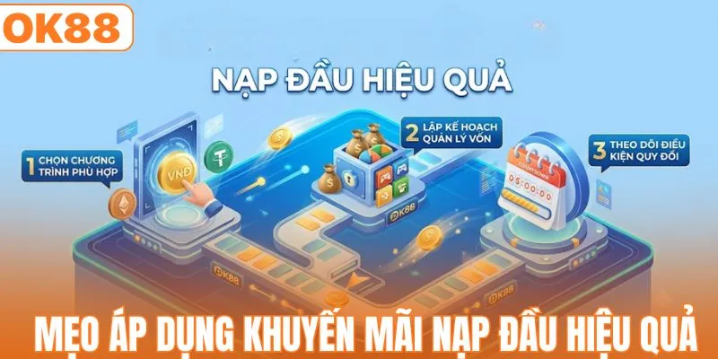 Mẹo áp dụng khuyến mãi nạp đầu hiệu quả nhất